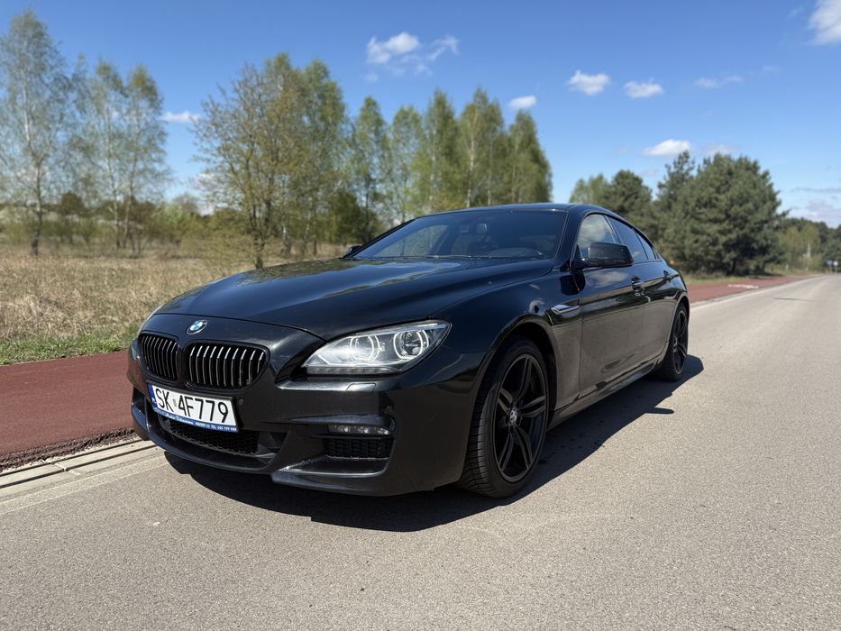 Bmw 6 m 640d xd po pelnym serwisie faktura vat fv super stan okazja