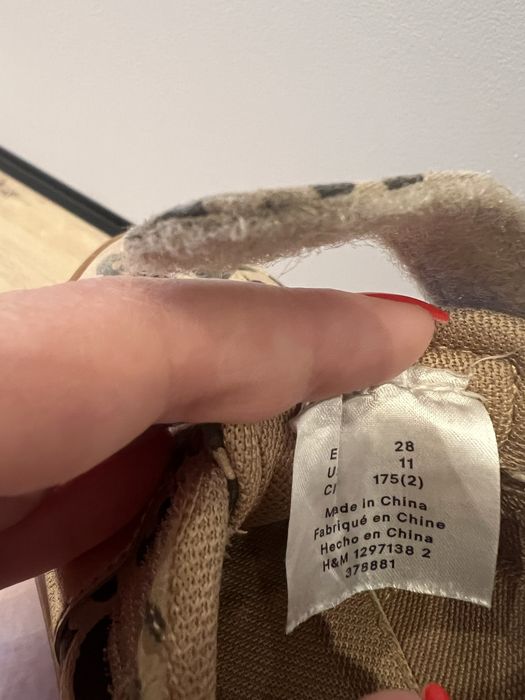 Кеди для дівчинки H&M