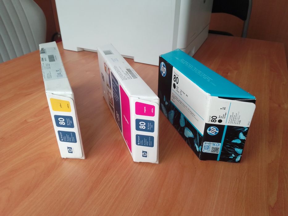 HP N°80 Tinteiros / Cabeças Impressão Designjet 1000/1050