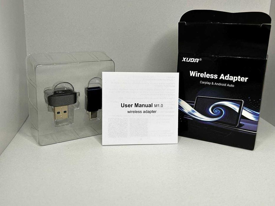 Зроби CarPlay та Android Auto бездротовими — XUDA 2в1