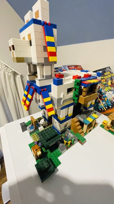 Kompletne Lego 21188 Wioska Lamy pudelko instrukcja UNIKAT minecraft