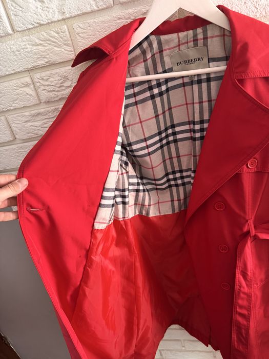 Płaszcz Burberry Red