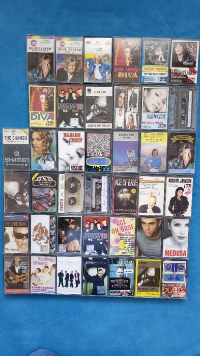 Kasety Magnetofonowe.  Zespoły. POP.