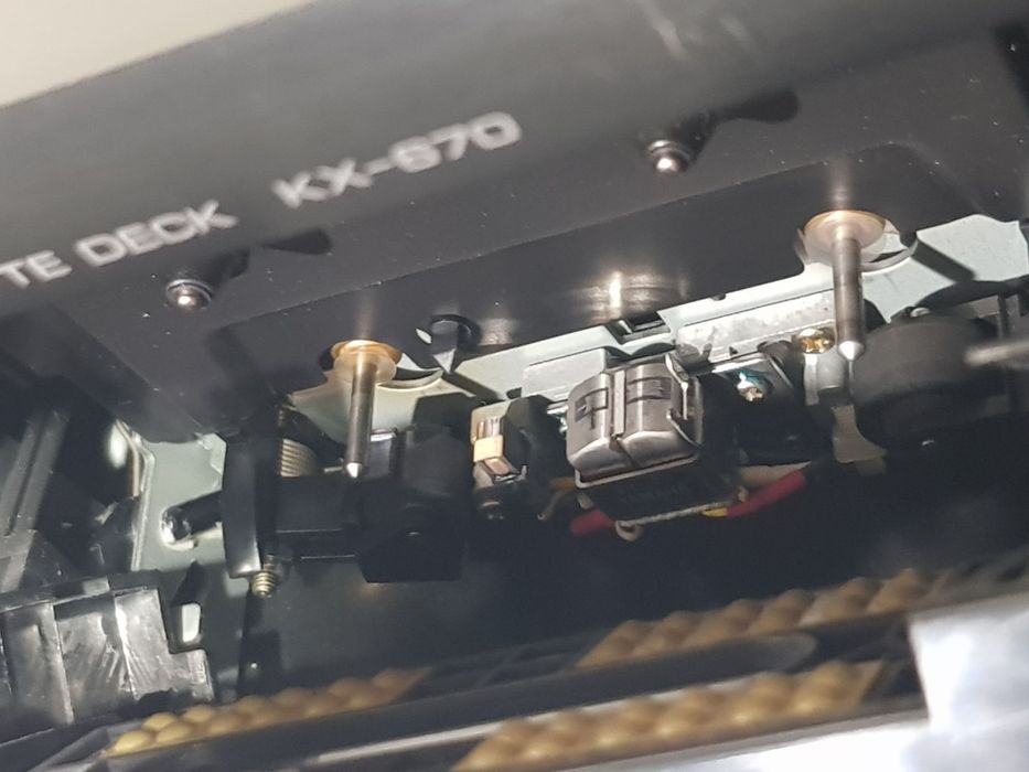 ТОР! 3-HEAD Стерео касетна дека YAMAHA KX-670, Play Trim, б/у з Німеччини