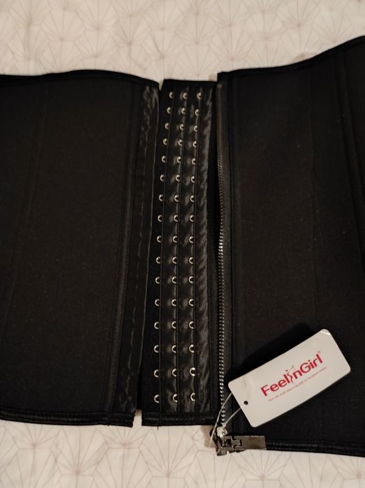 Gorset czarny wyszczuplający