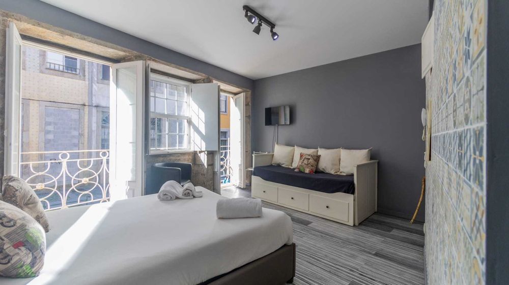 Aluguer Apartamento T0 junto à Ribeira do Porto
