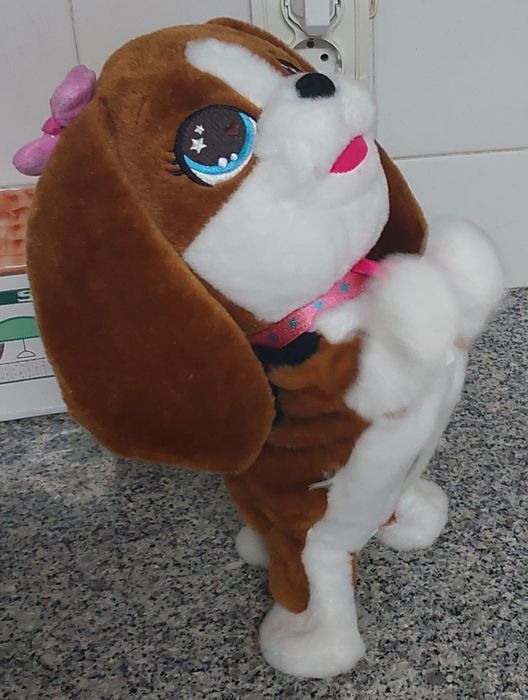 CÃO CRIANÇA,TOYS SUSY,DANÇA,SALTA,SENTA,EMPINA.Casa,Quarto,Sala,Brinca