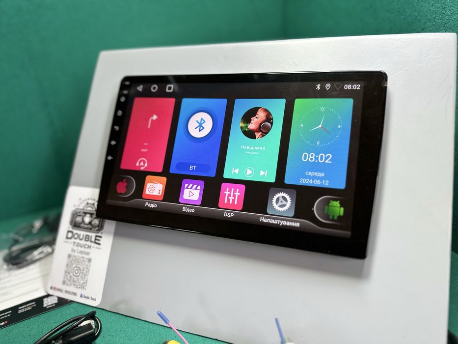 Андроїд магнітола для Lada Priora 9 дюймів, CarPlay
