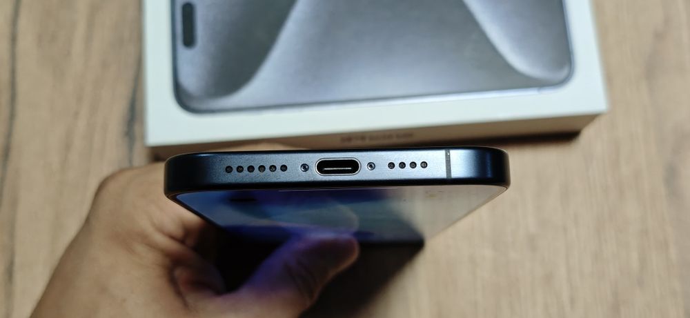 iPhone 15 Pro Max 512GB Blue Titanium (Neverlock) — ІДЕАЛЬНИЙ СТАН