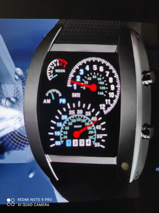 Nowy Zegarek cyfrowy Pover