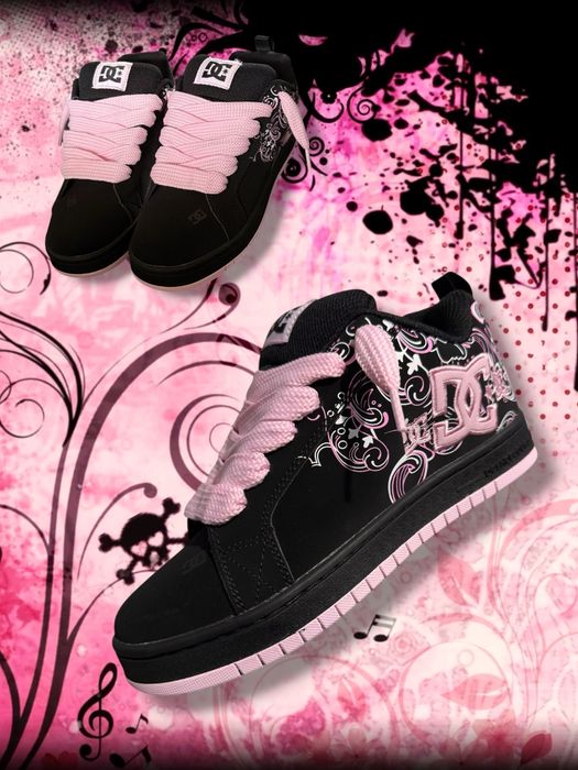 DC Shoes Court Graffik pixie rozmiar 36 (2 sznurówki gratis)
