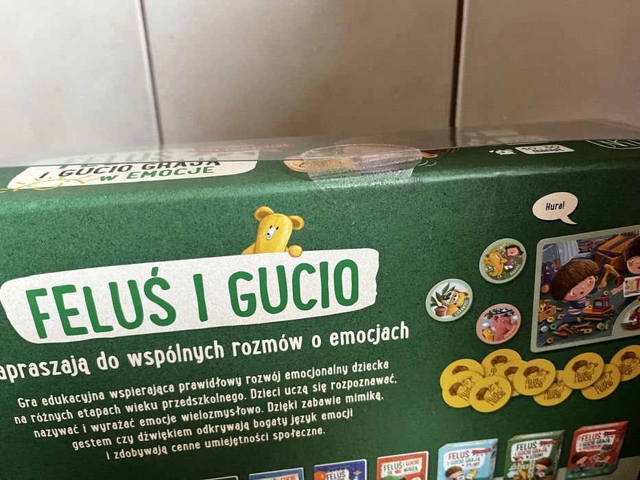 Feluś i Gucio grają w emocje zabawka edukacyjna