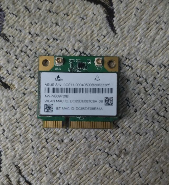 Moduł WI-FI do laptopa (2,4 GHz, 802.11 b/g/n)