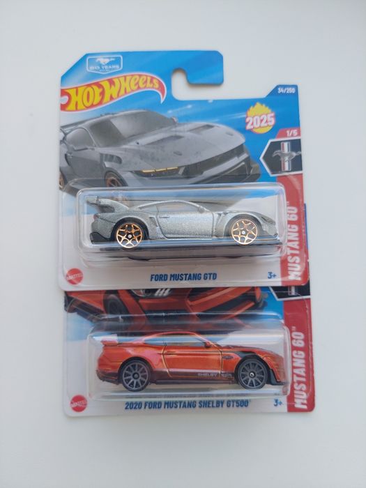 Hot Wheels Ford Mustang GTD, 2020 Ford Mustang Shelby GT500