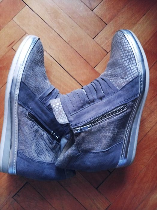 Buty sneakersy , rozm 40, skóra naturalna