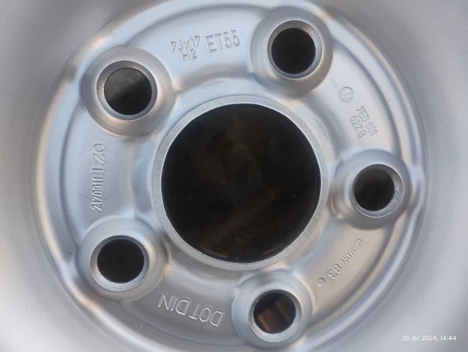 Jantes 17" VW Transporter T5/T6 California