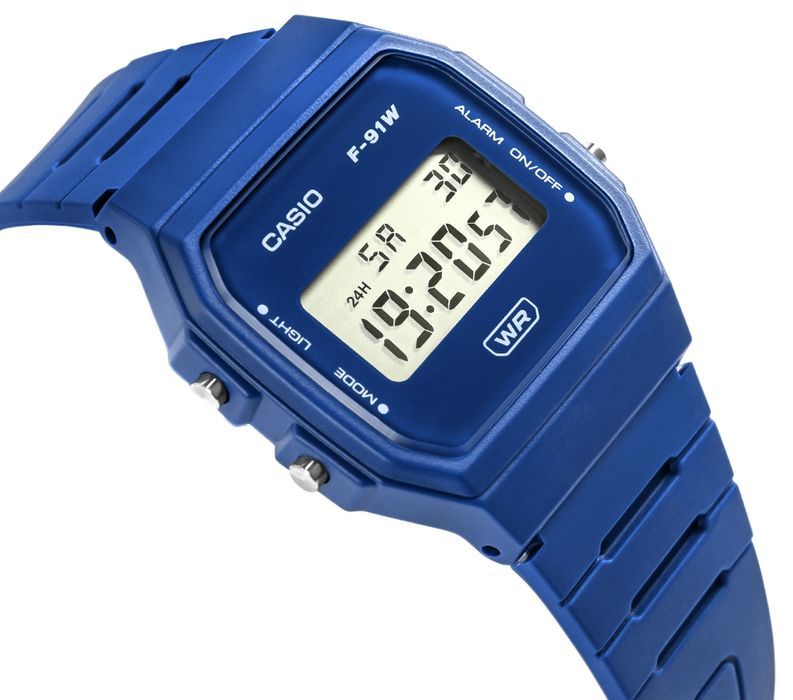 Zegarek CASIO Unisex F-91WB-2A1DF + BOX prezent