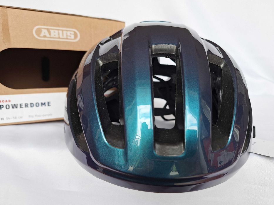 Kask rowerowy Abus Powerdome Flip Flop Purple M 54-58cm