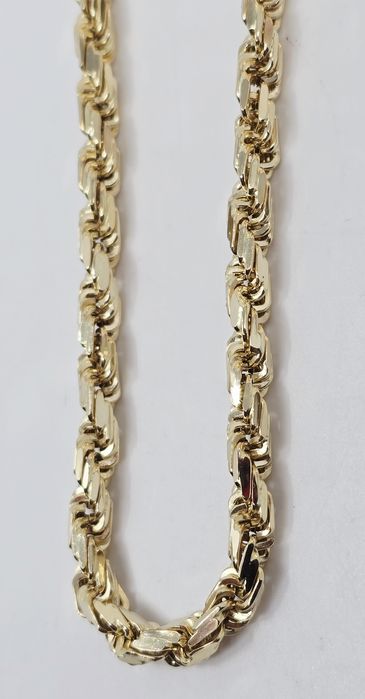 Złota bransoletka splot kordel próba 585 14k nowa różne długości