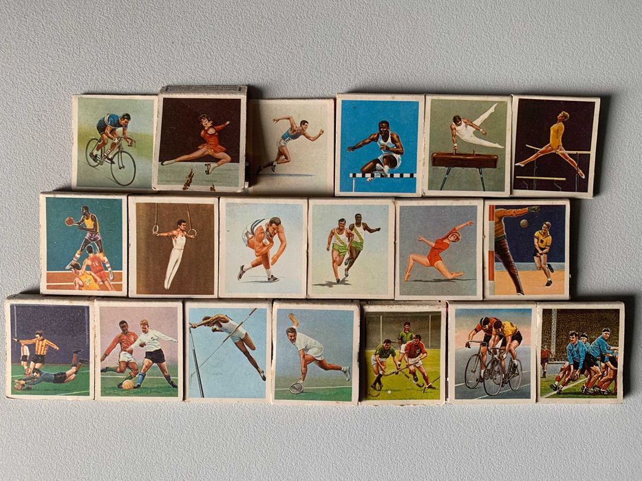 19 Carteiras de Fósforos Antigas - Desportos