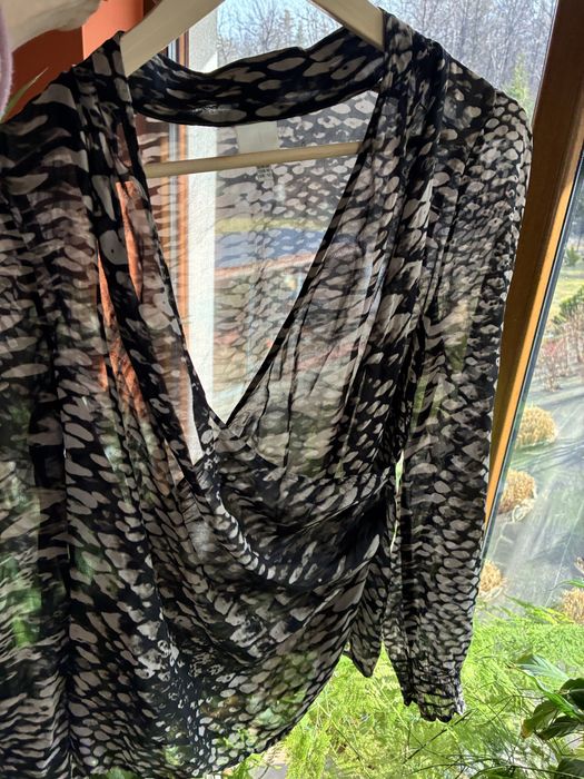 InWear bluzka jedwabna snake print  38