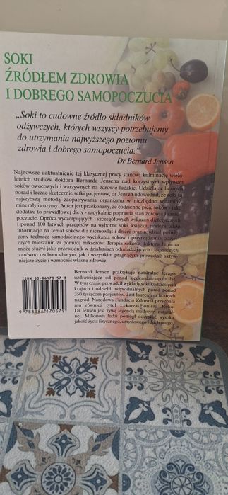 Oddam książkę Soki Dla Zdrowia