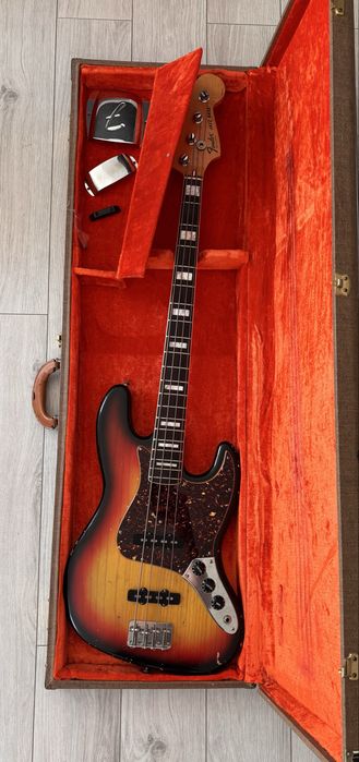 Fender Jazz Bass 1977 / 1978 Gitara Basowa