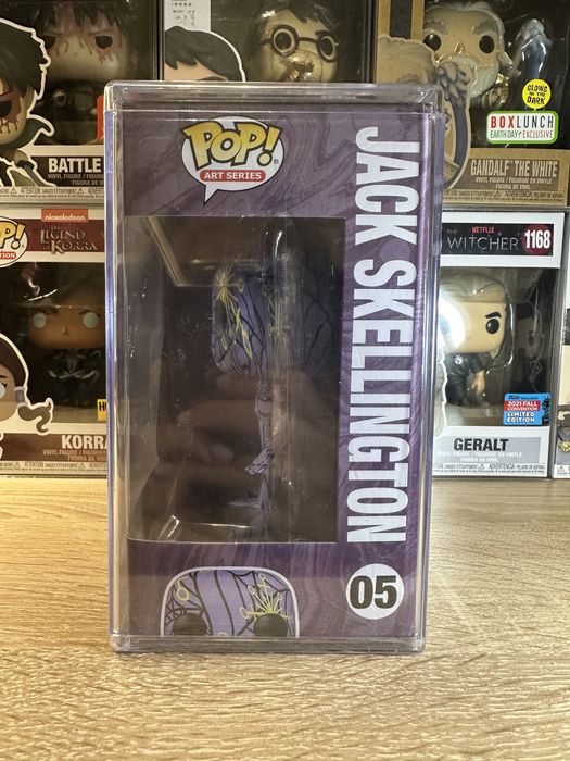 Funko Pop Кошмар перед Рождеством Jack Skellington Джек + протектор