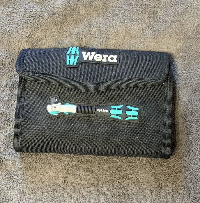 Набір інструментів Wera Kraftform Kompakt Zyklop Speed 1/4" в сумці