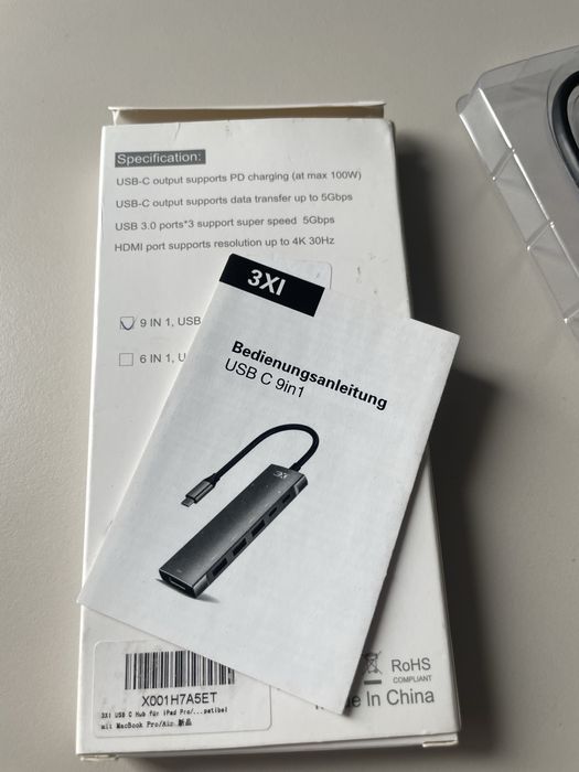 Nowy adapter USB C stacja dokująca