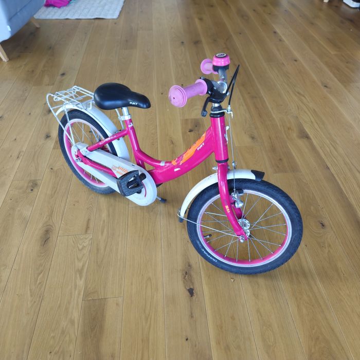 Rower dziecięcy 16 Puky ZL16 różowy Aluminium ORYGINAŁ