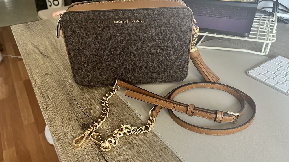 Michael Kors Original Crossbody – Como Nova (Usada 1 vez)
