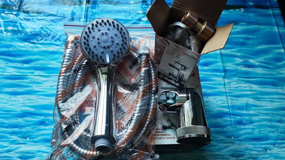 Смеситель для ванны HAIBA ALEX 009 EURO 100% латунь