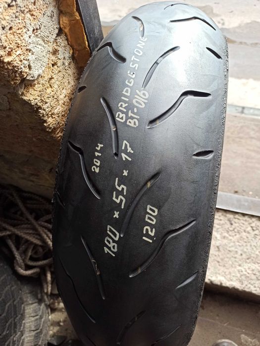 Мото шина резина спорт 180/55 R17 задняя с Германии