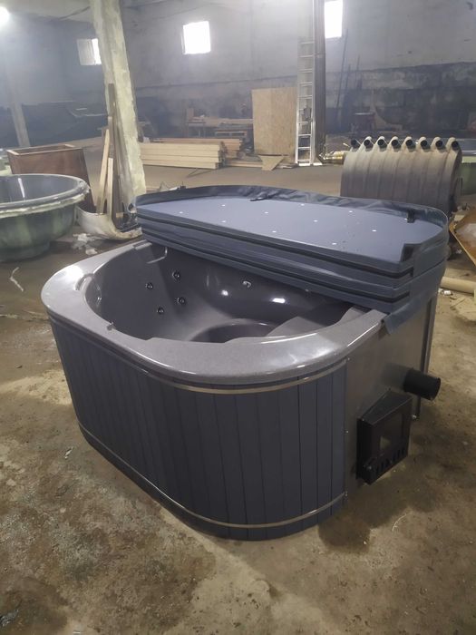 Виробники чанів джакузі. Мобільний чан Басейн Купіль на дрова баня