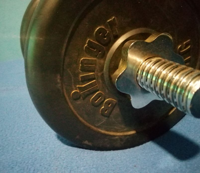 1 Halter 2 bolachas 2x   ,4kg : total 8kg