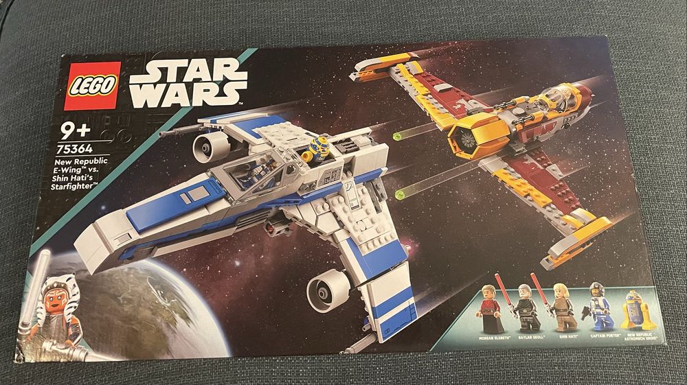 LEGO Star Wars 75364 E-Wing vs Shin Hati