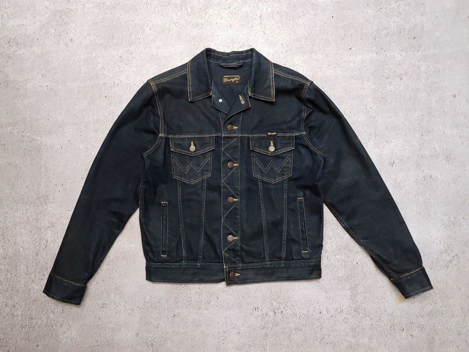 M | WRANGLER Authentic Western kurtka męska jeansowa