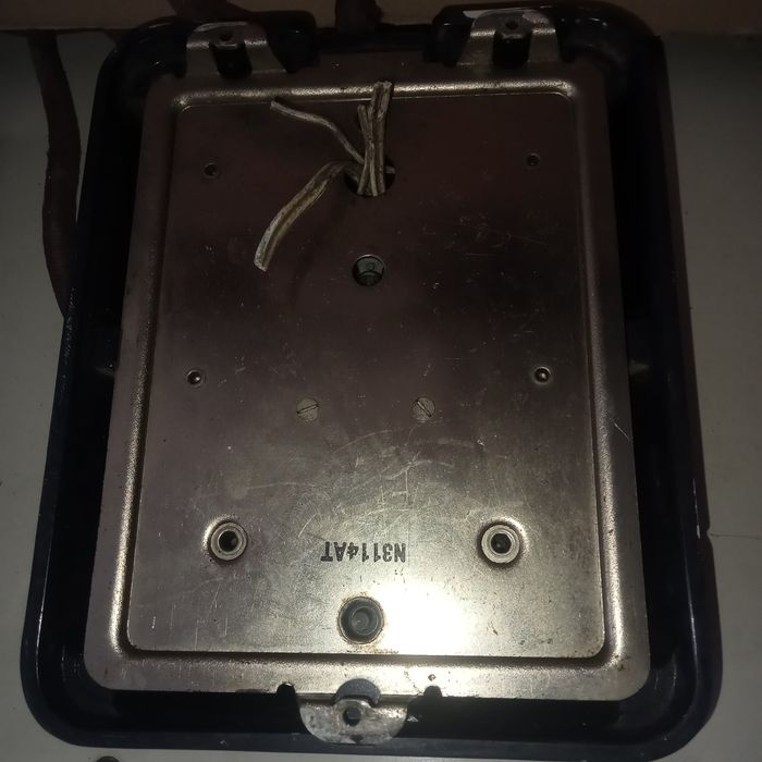 Telefone antigo a funcionar