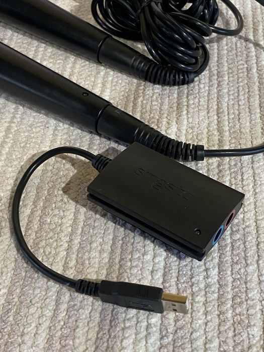 singstar / zestaw karaoke do Playstation 2
