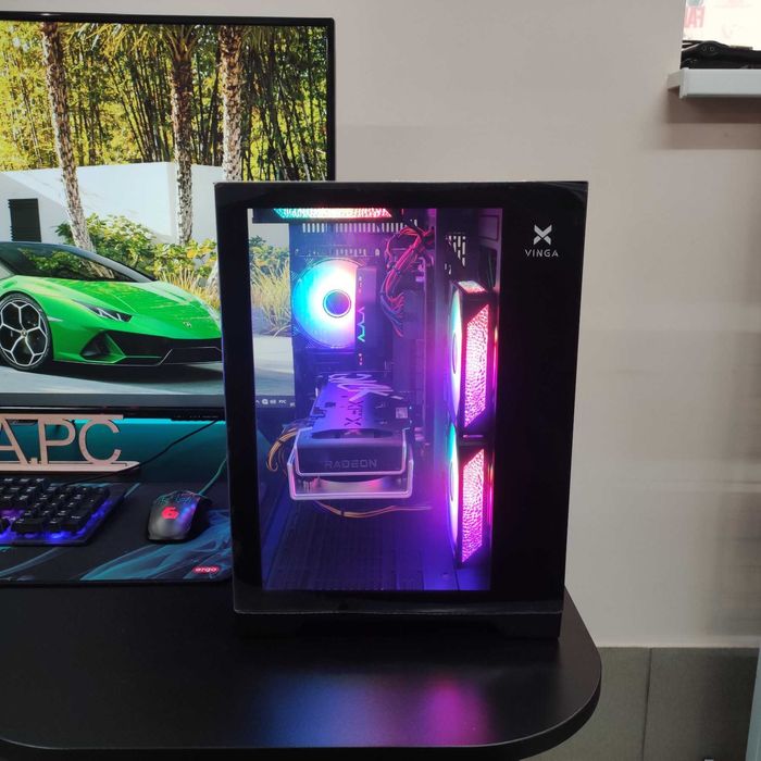 Компютер Новый Ryzen 5 5500, 16GB DDR4, XFX RX 6700xt 12GB, SSD 512GB