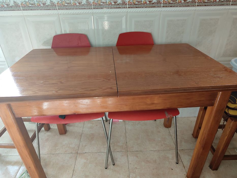 Mesa da cozinha extensivel 118x68