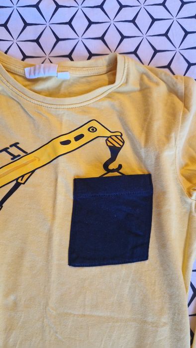 Long sleeve KappAhl koparka bluzka 122/128