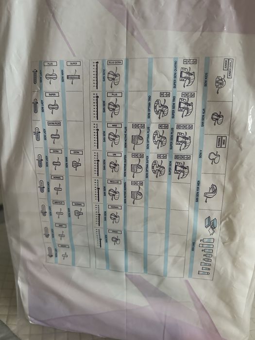 Seni podkłady 90x60 cm poporodowe