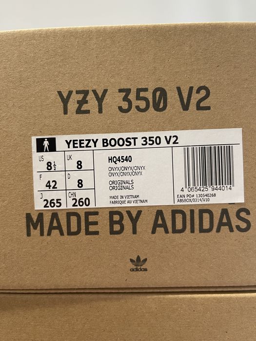 OKAZJA! Nowe Adidas Yeezy 350 Onyx 42 wwa
