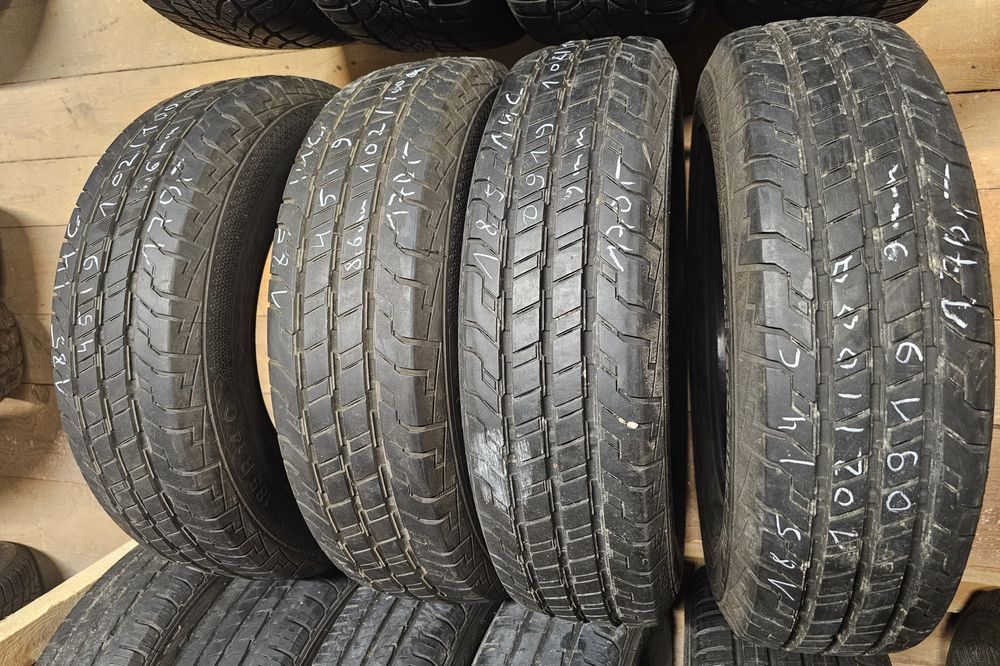 185/80R14C Continental Conti Van Contact 100 Lato