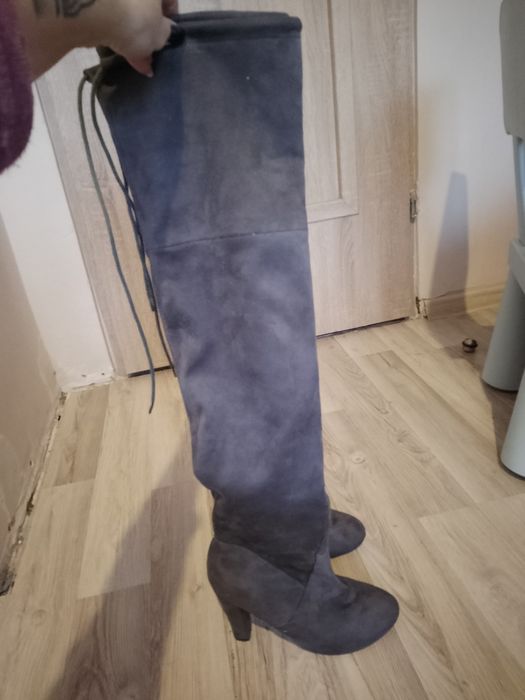 Buty kozaki za kolano
