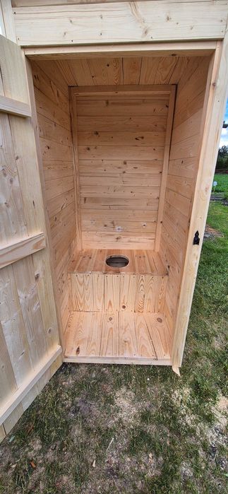 Toaleta WC Wychodek DUŻY 90X100