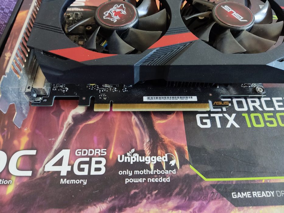 Відеокарта Asus 1050ti 4gb