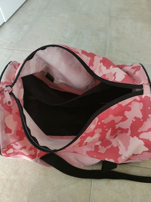 Saco de ginástica rosa